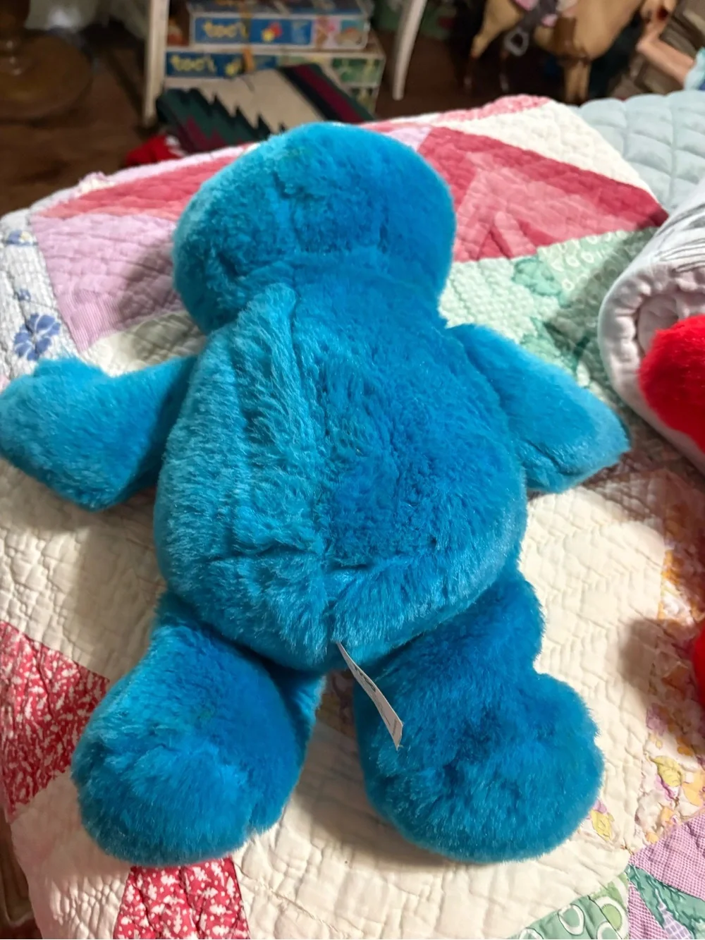 Vintage 90’s Cookie Monster & Elmo Duo - Red Elmo, Blue Cookie Monster